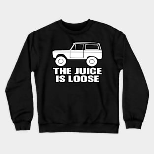 Oj Simpson Tee White Bronco Crewneck Sweatshirt